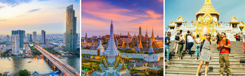 Bangkok | Pattaya | Baiyoke Sky | CV Nong Nooch | Chợ Nổi