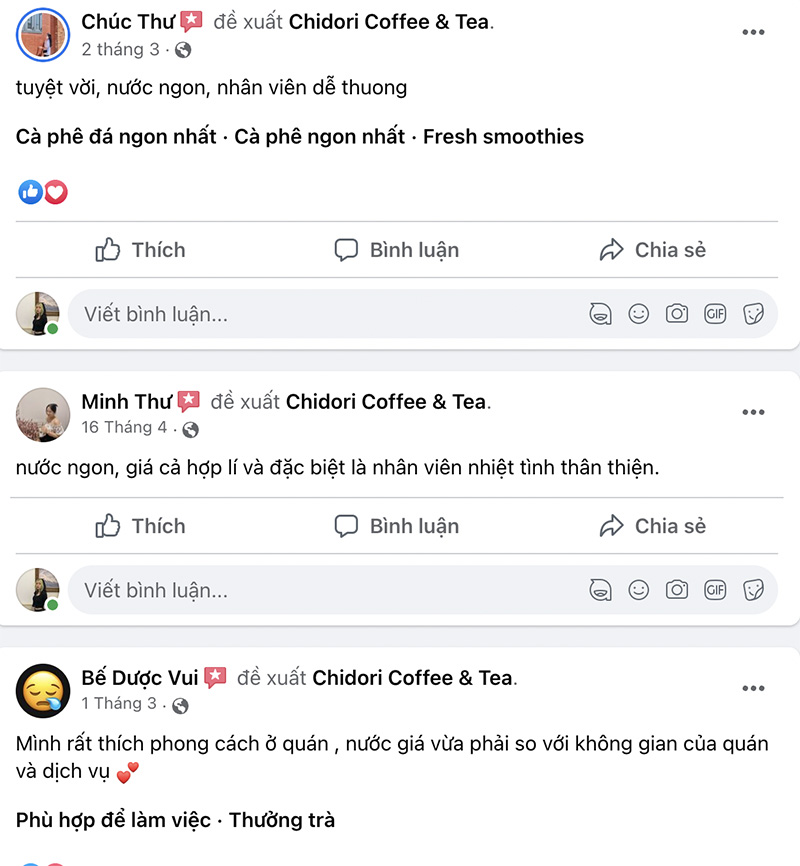 Ghé Chidori Coffee Tea nhâm nhi đồ uống thơm ngon hảo hạng 10