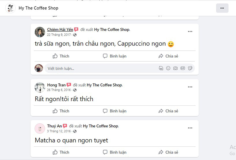 Hy the coffee shop và không gian cà phê trẻ trung, hiện đại 10